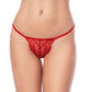 Sequin Embellished Babydoll w/G-String - Red L/XL