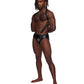 Fetish Uranus Nylon Spandex Moonshine Harness Brief Black L/XL