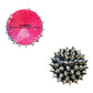 Neva Nude Burlesque Bowser Spike Pleather Reusable Silicone Pasties - Silver/Black O/S