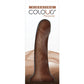 Colours Pleasures 7" Vibrating Dong - Brown