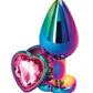 Rear Assets Multicolor Heart Medium - Pink