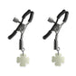 Bound G4 Nipple Clamps - Gunmetal