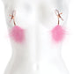 Bound F1 Nipple Clamps - Pink