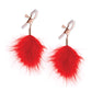 Bound F1 Nipple Clamps - Red