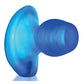 Oxballs Glowhole 2 Hollow Buttplug w/LED Insert Large - Blue Morph