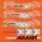 Oxballs Cocksheath Adjustfit Inserts - Pack of 3 Clear