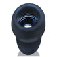Oxballs Morphhole 1 Gaper Plug Small - Black Ice