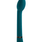 Playboy Angled Clit Vibrator | Pleasure On The Spot G-Spot Vibrator | Deep Teal 10-Speed