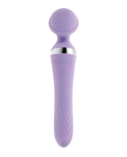 Playboy Pleasure Vibrato Wand Vibrator - Lilac