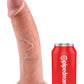 King Cock 10" Big Dildo | Flesh Suction Cup Dildo | Realistic Dildo | Large Dildo