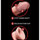 King Cock Plus Large Dildo | Ivory Triple Density with Swinging Balls 6" Big Dildo