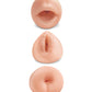 PDX Extreme All 3 Holes Masturbator
