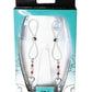 Bijoux de Nip Nipple Halos Heart Charm - Red/Clear