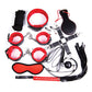 Plesur Deluxe Bondage Kit - Black/Red