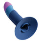 ROMP Piccolo 3 Color 5.5" Dildo Pegging Kit - Blue