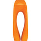 Satisfyer Candy Cane Finger Vibrator - Orange