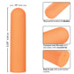 Turbo Buzz Rounded Bullet Stimulator - Orange