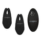 Silicone Nipple Clamps w/Remote - Black