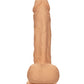 Studs Dual Density Realistic Dildo | Silicone Dildo | 6.25" Big Dildo | Ivory Suction Cup Dildo