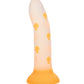 Glowing Stick Realistic Dildo | Orange Mushroom Suction Cup Dildo | Glow-in-the-Dark Big Dildo