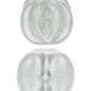 Stroke It Tight Pussy & Ass Masturbator - Clear