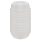 Pop Sock Ribbed Masturbator - Clear