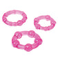 Silicone Island Rings - Pink