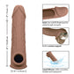 Performance Maxx Life-Like 8" Penis Extension - Brown