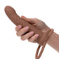 Performance Maxx Rechargeable Ribbed Dual Penetrator - Brown