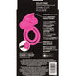Silicone Rechargeable Dual Clit Flicker Enhancer - Pink