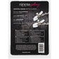 Nipple Play Crystal Nipple Clamps - Clear