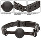 Nocturnal Collection Silicone Ball Gag - Black