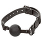 Nocturnal Collection Silicone Ball Gag - Black