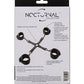 Nocturnal Collection Adjustable Hog Tie - Black