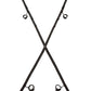 Nocturnal Collection Over the Door Cross - Black