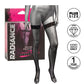 Radiance Thigh High Stockings - Black Plus Size
