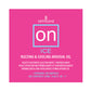 ON Ice Arousal Oil - Single Use Ampoule Packet