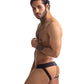 Sport Fucker Jersey Jock - S Black/Green