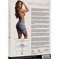 Shots Bliss High Waist Fishnet Skirt & free Body Jewelry Multi O/S