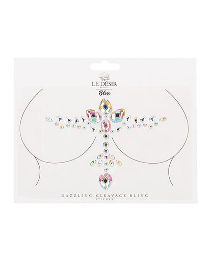 Shots Bliss Dazzling Cleavage Bling Sticker O/S