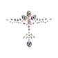 Shots Bliss Dazzling Cleavage Bling Sticker O/S