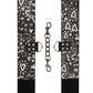 Shots Ouch Love Street Art Fashion Printed Ankle Cuffs - Black