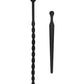 Shots Ouch Urethral Sounding Beginners Silicone Plug Set - Black