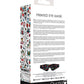 Shots Ouch Old School Tattoo Style Printed Eye Mask - Black