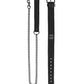 Shots Ouch Puppy Play Puppy Collar w/Leash - Black