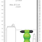 Shots Ouch Vibrating Head Masturbator - Glow in the Dark