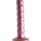 Shots Ouch 5" Big Dildo | Beaded G-Spot Large Dildo | Rose Gold Suction Cup Dildo