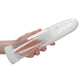 Shots Pumped Automatic Rechargeable Luv Pump - Transparent