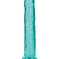 Shots RealRock Realistic Dildo | Crystal Clear 10" Big Dildo | Straight Suction Cup Dildo
