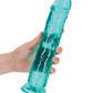 Shots RealRock Realistic Dildo | Crystal Clear 10" Big Dildo | Straight Suction Cup Dildo